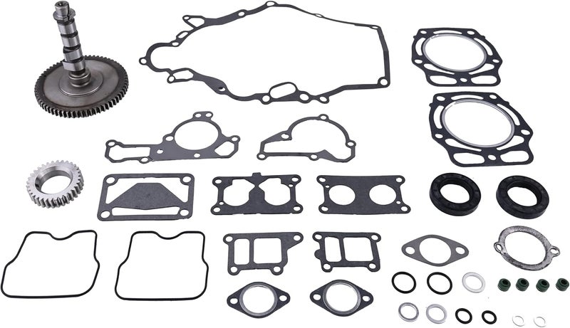 SUKATC Steel Camshaft Upgrade Kit & Spur Gear 120440803 12044-0803 59051-2112 Compatible with Kawasaki Engines KAF620 FD620D - Image 1